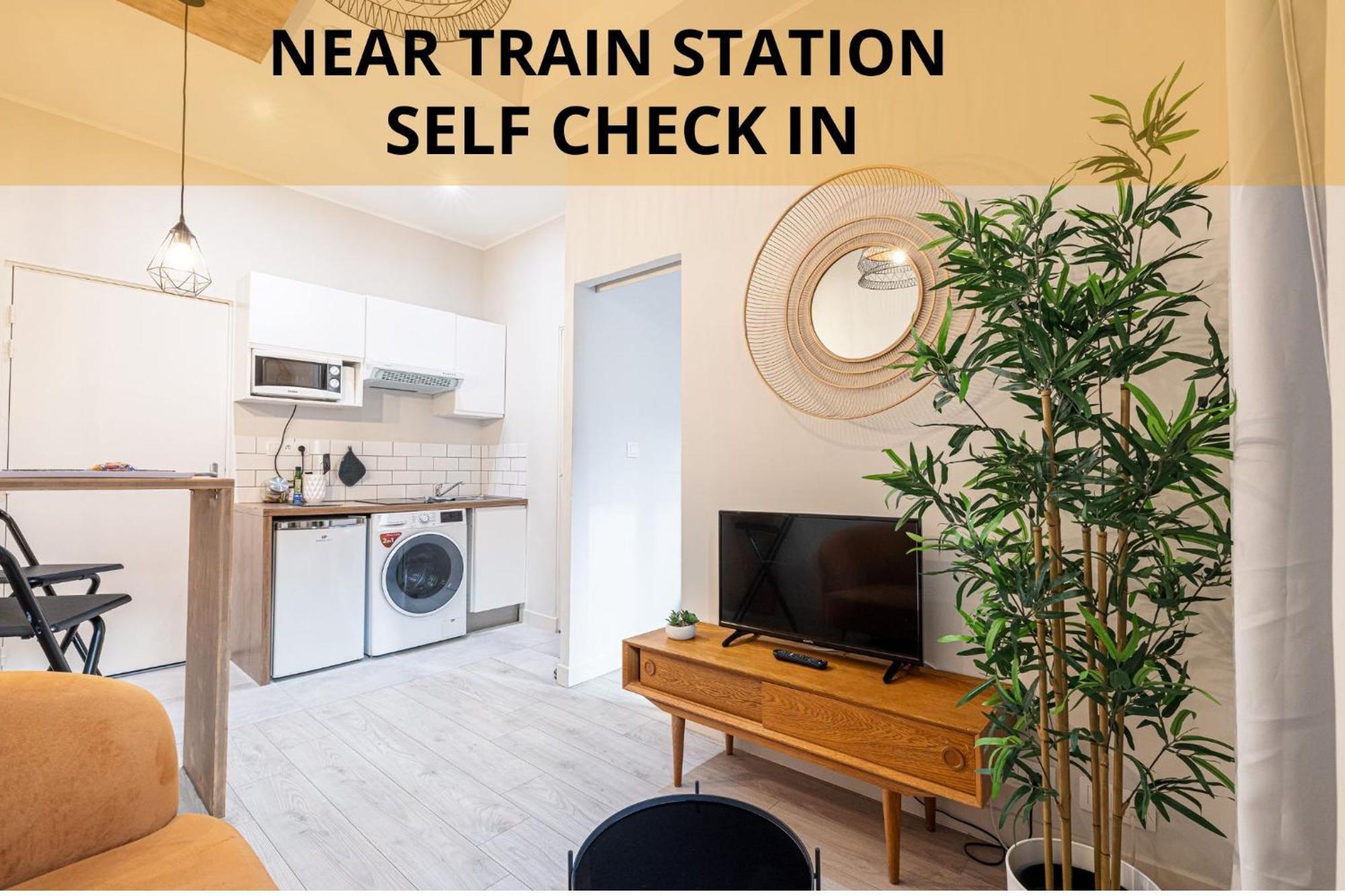 Le Petit Jean- Central Pres Gare Et Tram - Supermarches - Wifi - Niza Exterior foto